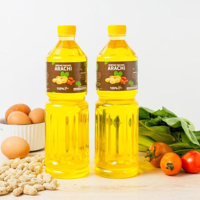 

Minyak Kacang Tanah ARACHI kemasan 1Liter ( Cold press) 100% Original murah