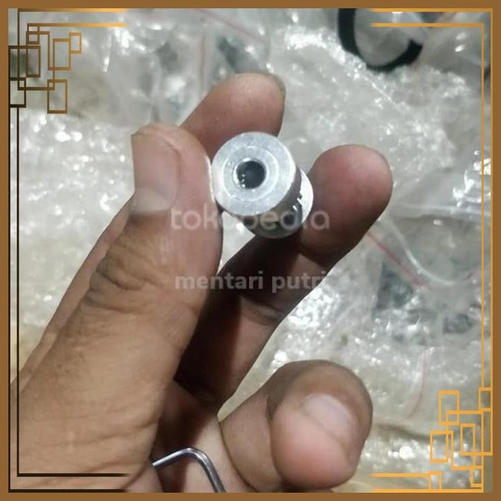 [MTP] PULLEY ALUMINIUM BELT 10MM LUBANG AS 8MM CNC PULLEY PROMO