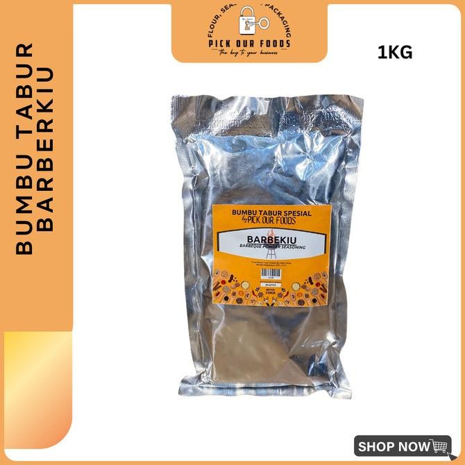 

Bubuk Tabur BBQ / Bubuk Tabur BBQ Shihlin / Bumbu tabur 1kg murah