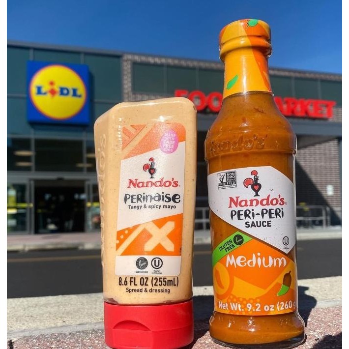 

NANDO'S Peri Peri Sauce 250 gr | Hot Medium Garlic Lemon | Saus Nandos murah