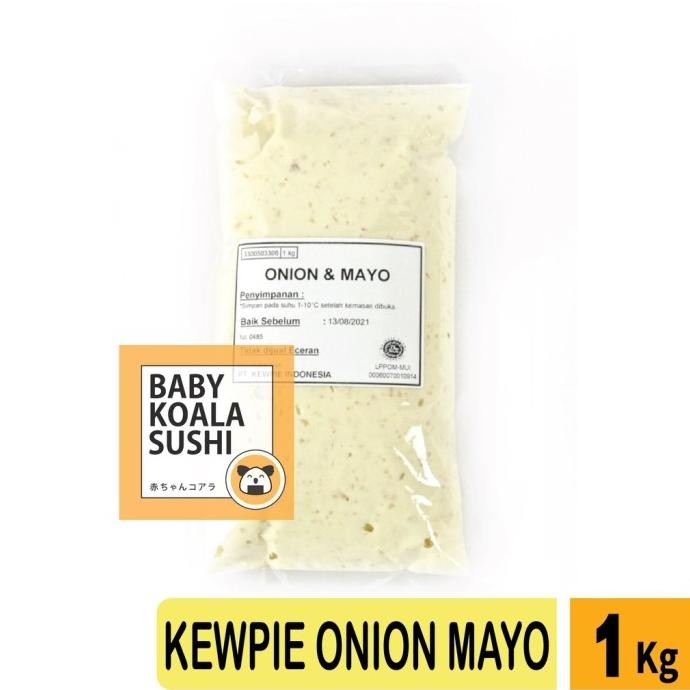 

KEWPIE ONION MAYO 1Kg | Mayonnaise Bawang Salad Fish Steak Mayonaise murah