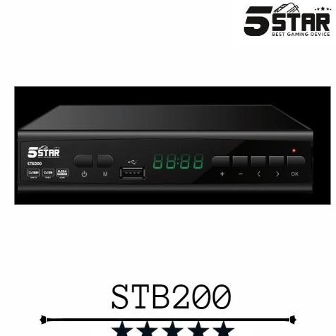 5Star Stb200 Setbox Dvb T2 Tv Analog To Tv Digital Stb 200 5 Star Co