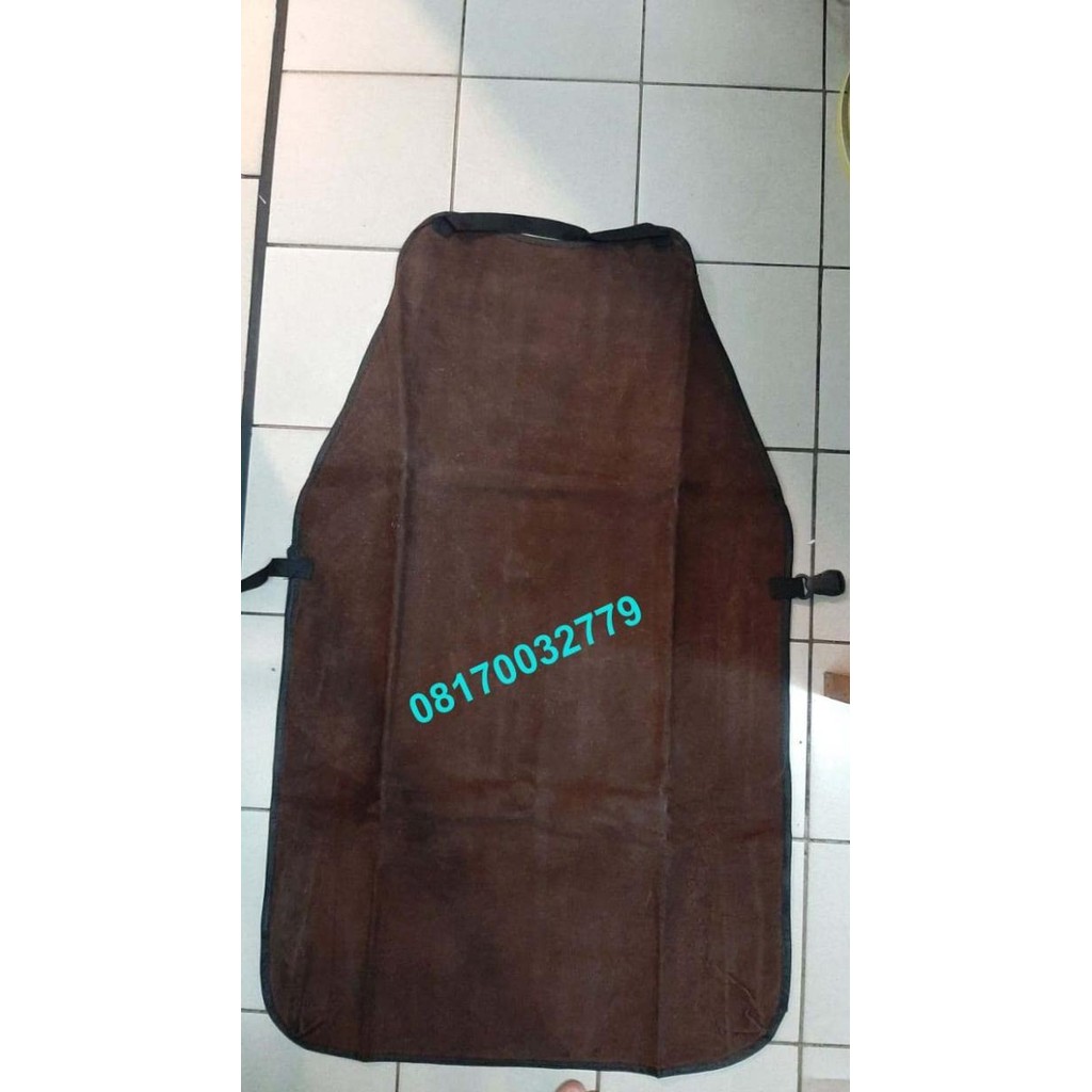 Appron Apron Dada Kulit Las Welding - Coklat New Stok