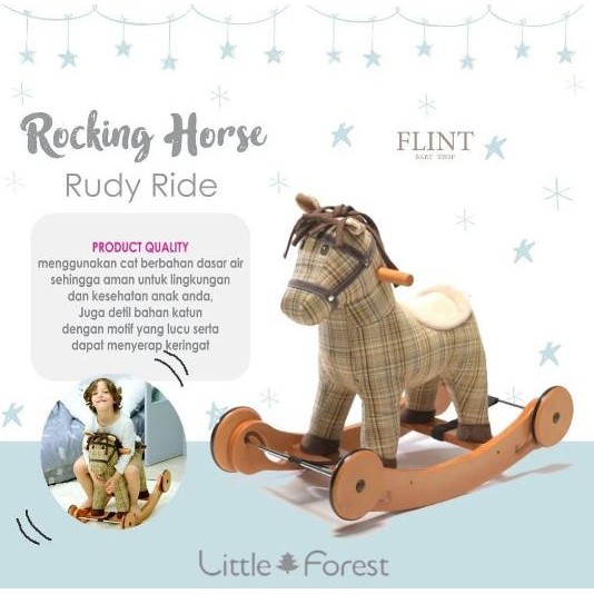 Little Forest Rocking Horse Ride / mainan anak murah