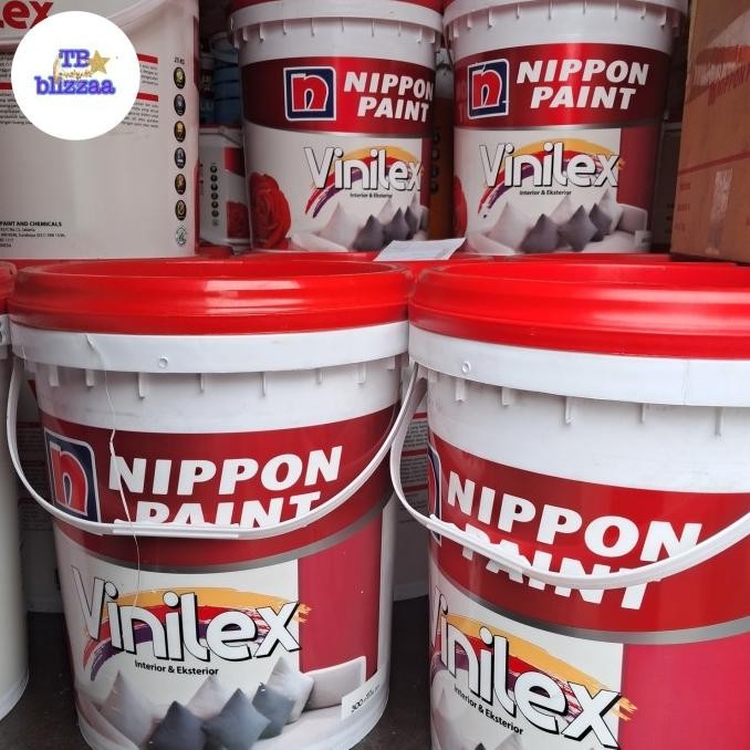 Vinilex 25kg Pail Vinilex White 300 Putih Vinilex 25kg Nippon Paint murah