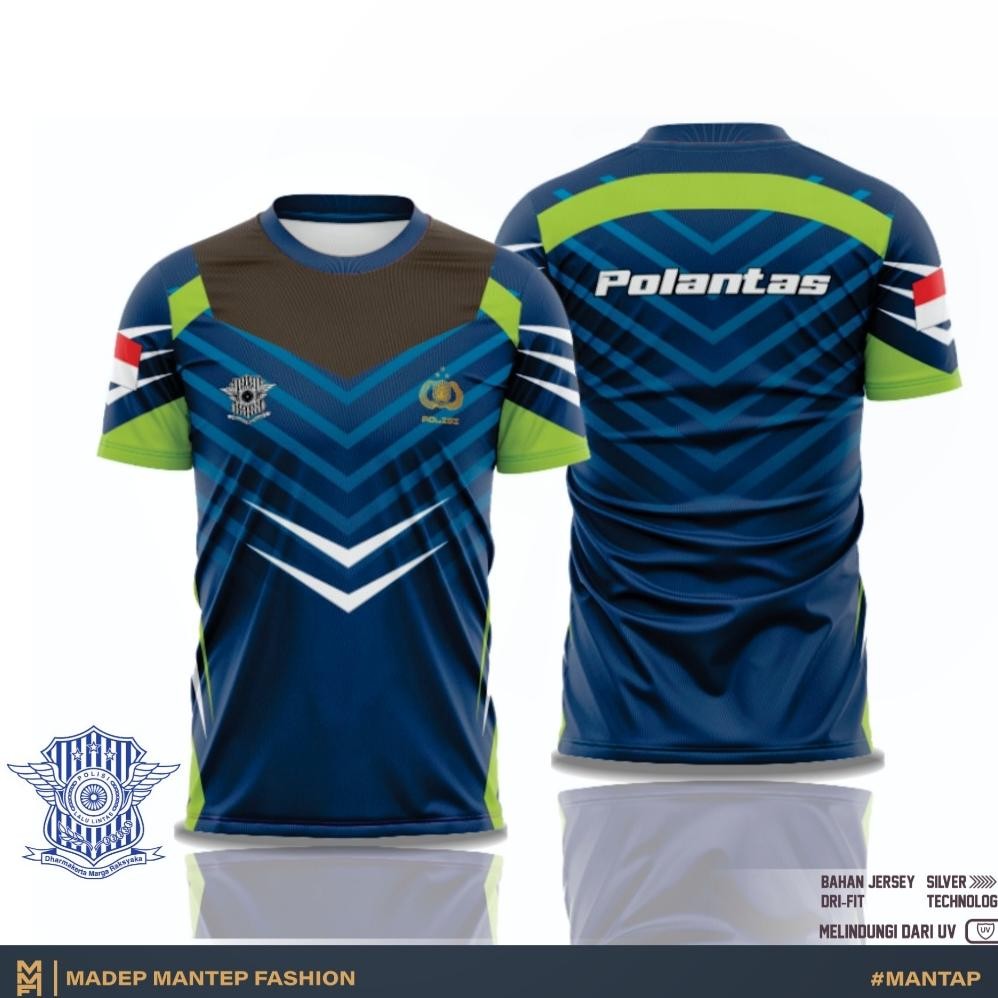 see-97 Kaos Polantas Polri Terbaru Kaos Dryfit Polantas Full Printing Kaos POLANTAS POLRI - JERSEY P