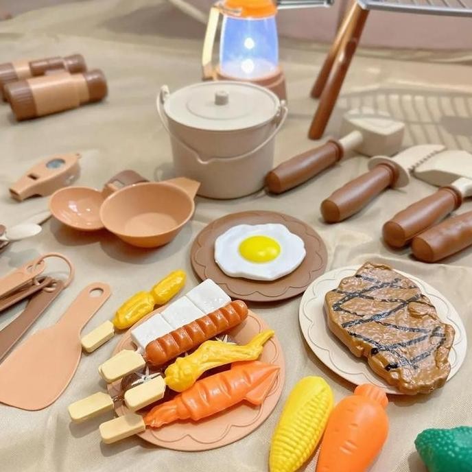 CODMainan Kemping Set Anak Lengkap Dengan Alat Masak Masakan / Tenda Kemah Anak / Camping Set Preten