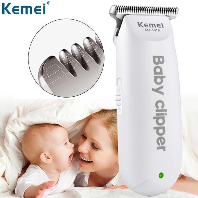 kemei km 1319 baby hair shaver baby kemei shaving machine km 1319 murah