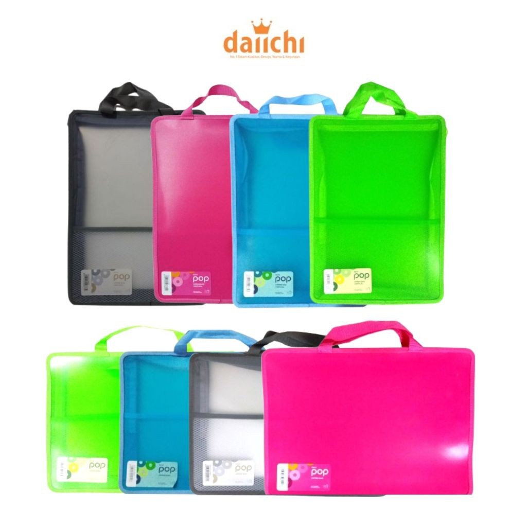 

Daiichi - Map Resleting Ukuran Folio Daiichi Popular Zipper Bag (DPO) Bag Tas Berkas Dokumen Map Folder Bag (2)