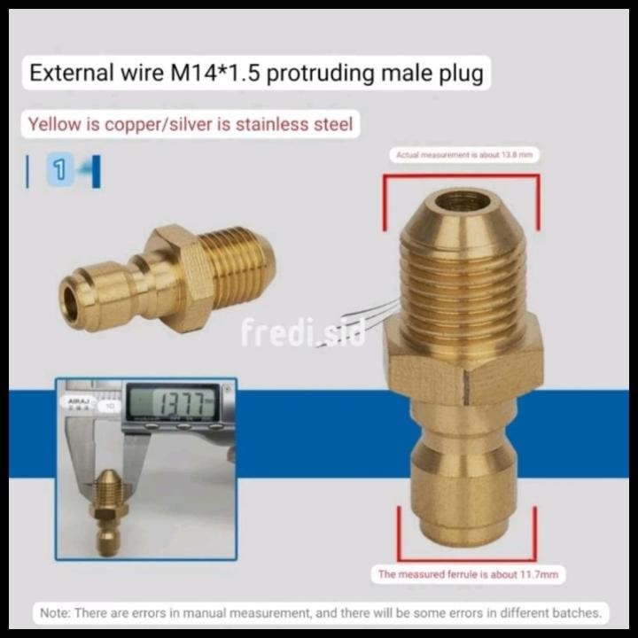 Konektor Quick Release Male M14