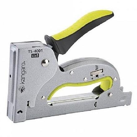 Gun Tacker Alat Staples Tembak 4In1 / Stapler Kangaro Ts-4001| Ts4001