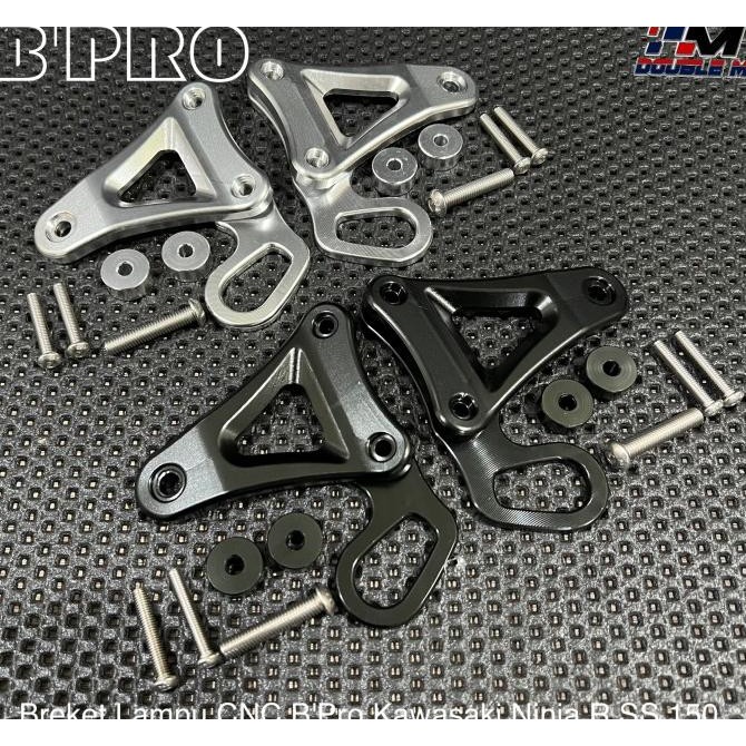 Kupingan Breket Bracket Lampu Bulat BPro Kawasaki Ninja R SS 150