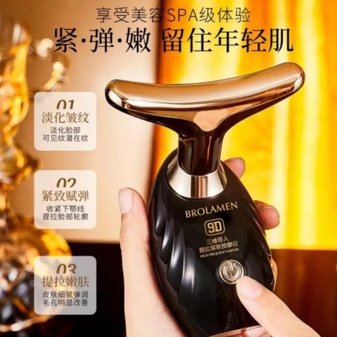 Ready...Ready...Ready...] Alat pijat wajah getar alat pijat pengencang kulit wajah face massager