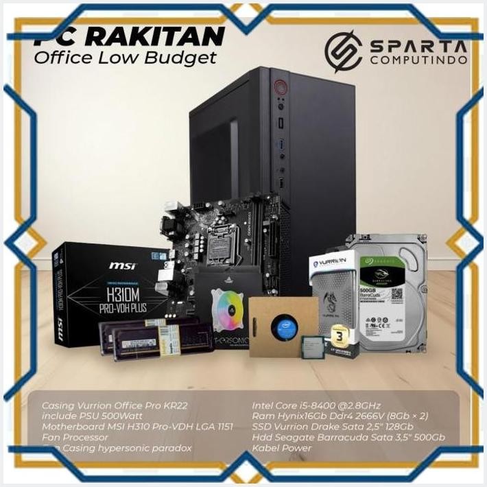 [CVS] Promo PC Rakitan Office Low Budget Under 5Jutaan Aja