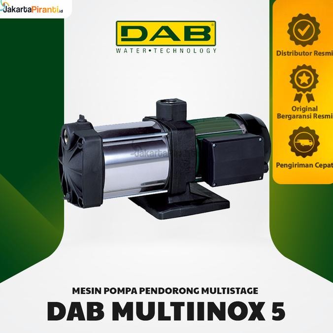 Mesin Pompa Air Dorong Multistage Dab Multiinox 5