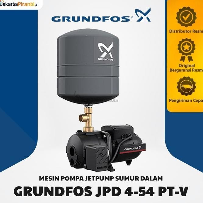 Pompa Grundfos Jetpump 400 Watt / Pompa Grundfos Jpd 4 54 (Grab/Gojek)
