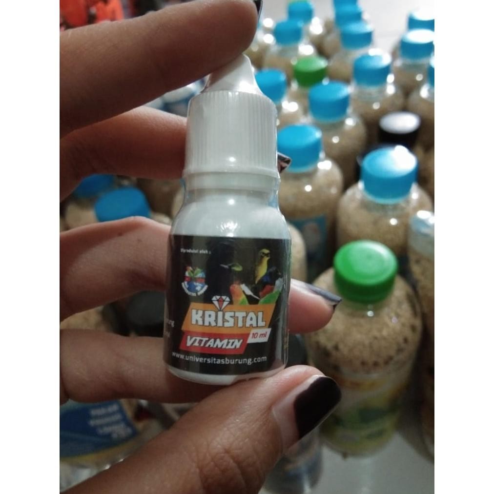 COD VIT KRISTAL JAMU VITAMIN DOPING METABOLIS SEMUA BURUNG GACOR JUARA MURAI PLECI KACER KONIN ANIS 