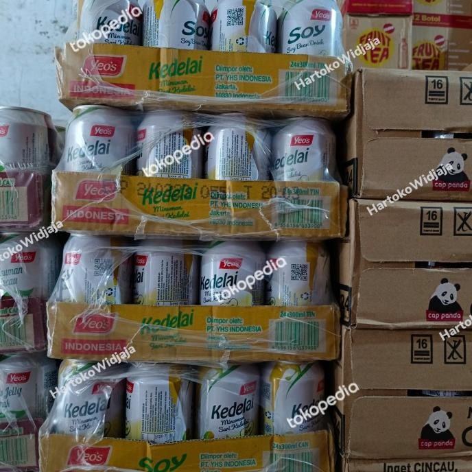 

YEOS SOY BEAN / SOYA / SUSU KEDELAI / SUSU KACANG 300ML DUS ISI 24 HM