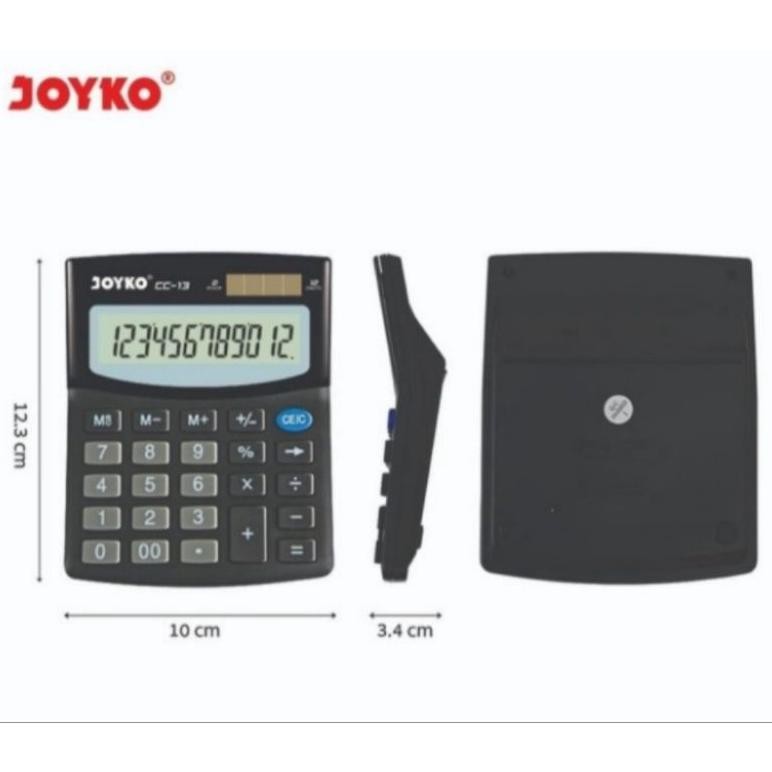 

qw-7 JOYKO CC-13 - Desktop Kalkulator / Kalkulator Meja CC13 ORIGINAL Product Premium