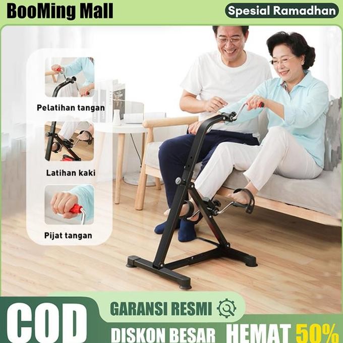 Sepeda Statis-Olahraga Gym Fitness / Terapi Kaki Dan Tangan Penderita Stroke Peralatan Olah Raga/Per