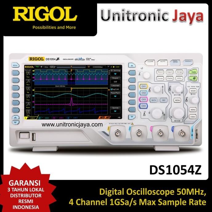 Sale Rigol Ds1054Z 50Mhz 4 Ch Digital Oscilloscope