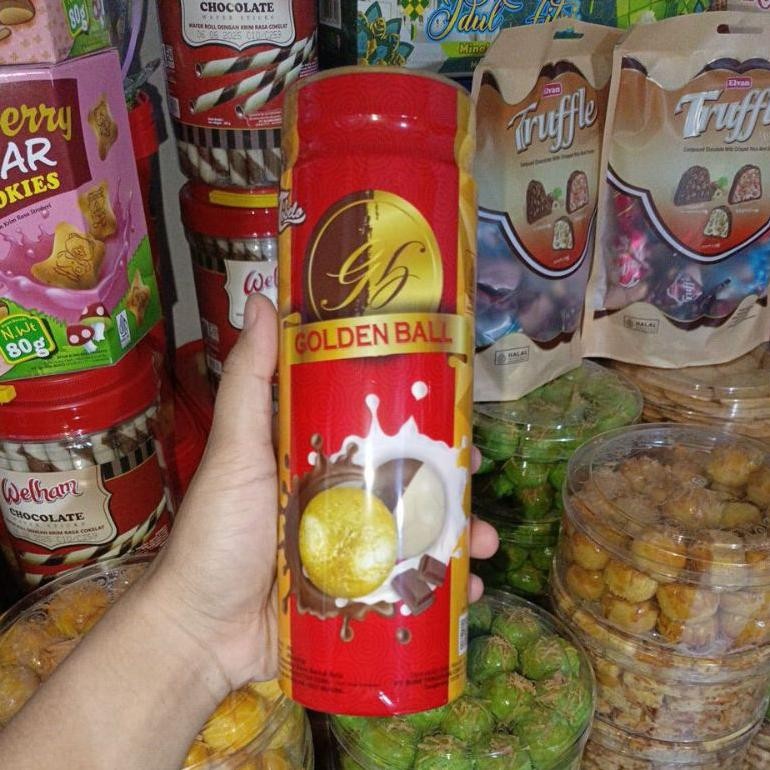 

d-54 Golden Balls Coklat Cokelat Bola Tobelo Murah Premium