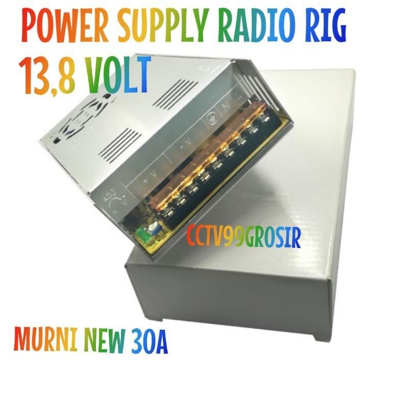 Power Supply Switching 30A 13.8 V ( 13.8 Volt ) Murni Bawaan Asli