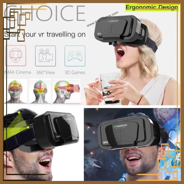 [TPK] VIRTUAL REALITY HELMET VR BOX SHINECON 3D 360 GLASSES for SMARTPHONE
