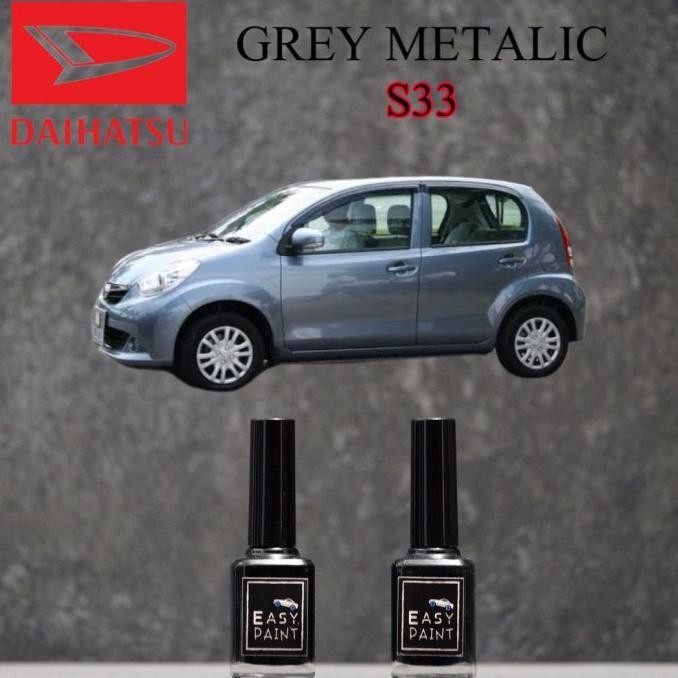 Cat Oles Dark Grey Metalic S33 Daihatsu Sirion Abu Tua Metalik READY