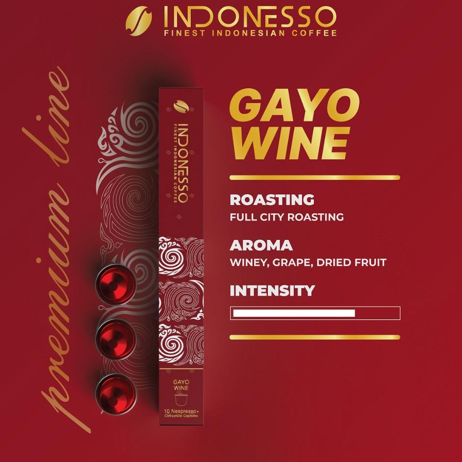 

Indoneo Aceh Gayo Coffee Capule Compatible With Nepreo Machine Apul Opi