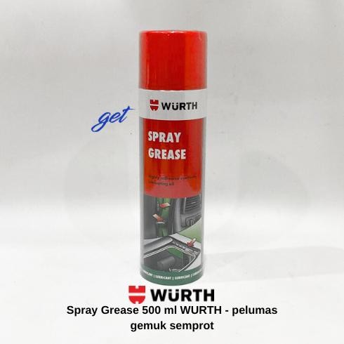 Spray Grease 500 ml WURTH - pelumas gemuk semprot PROMO