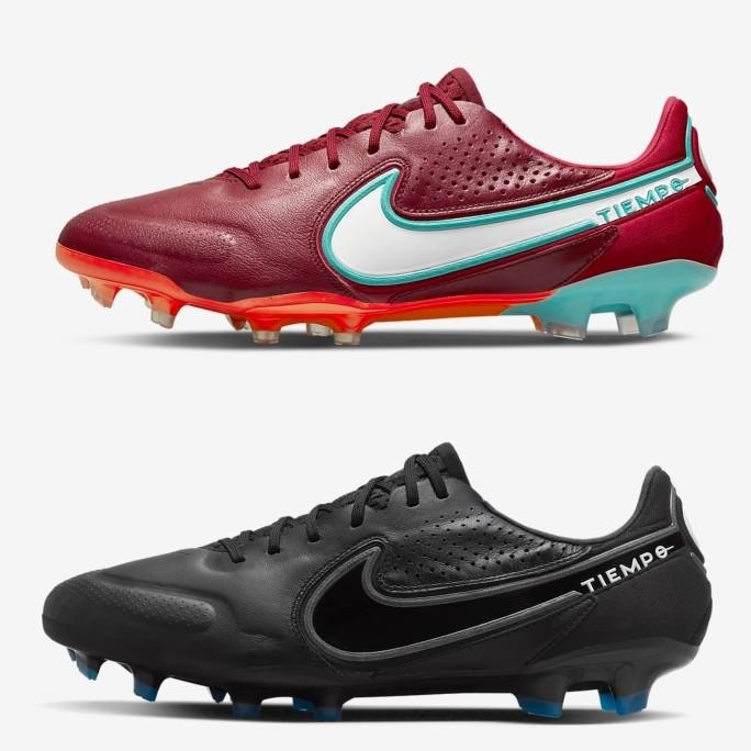 Sepatu Bola Nike Tiempo Legend 9 Elite FG Red Original