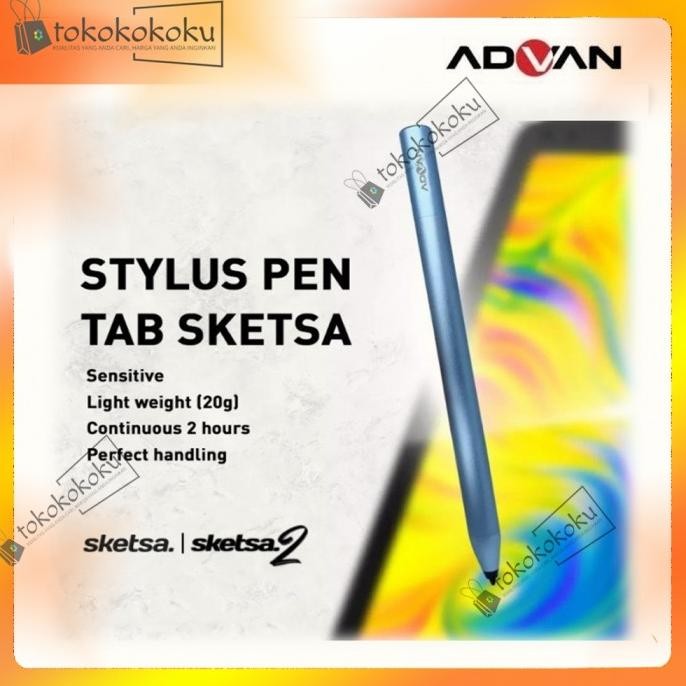 Stylus Pen Advan Sketsa 2 Original  Tulis Tablet Tab Co