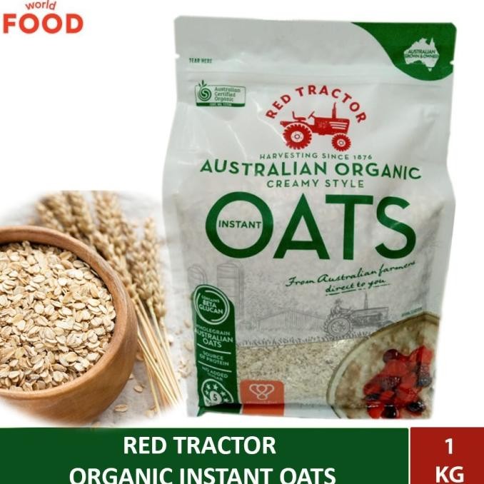 

RED TRACTOR ORGANIC INSTANT OATS 1KG