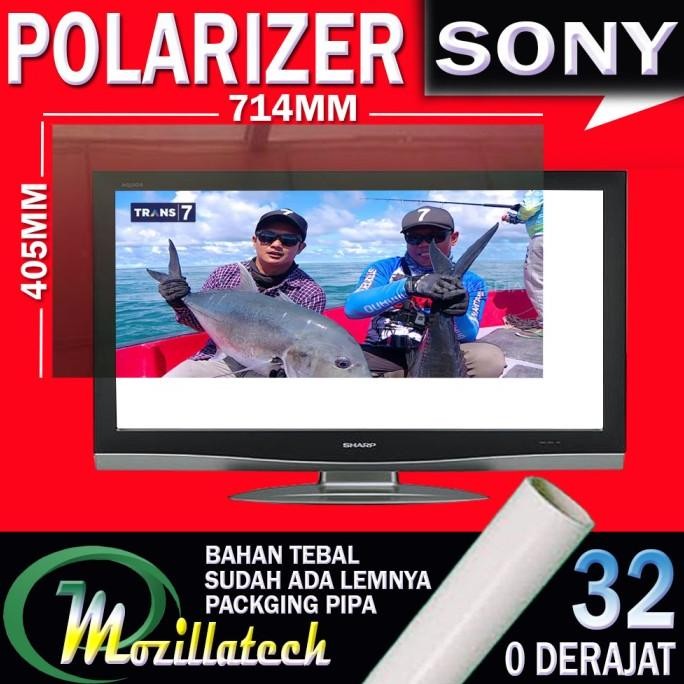 Promo Polarizer tv lcd sony 32inch plastik poalrizer sony 32inc poalrizer COD