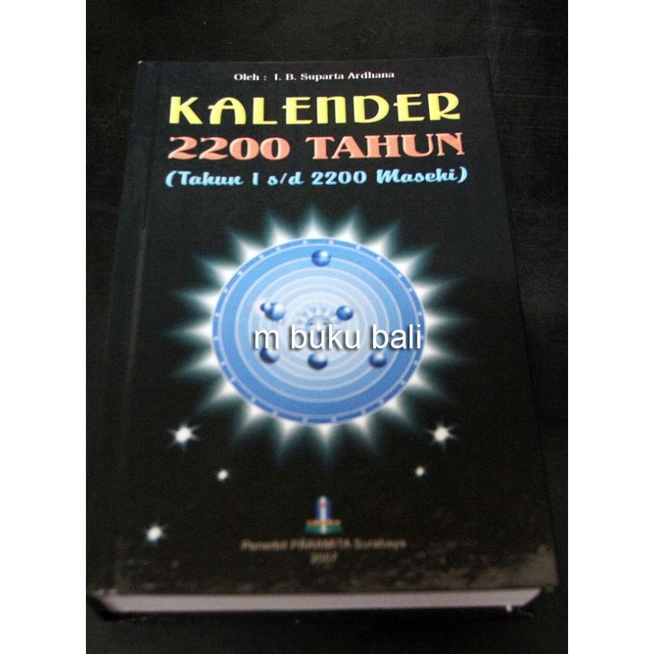 

*****] Kalender 2200 Tahun Tahun 1 sampai dengan 2200 Masehi - buku bali