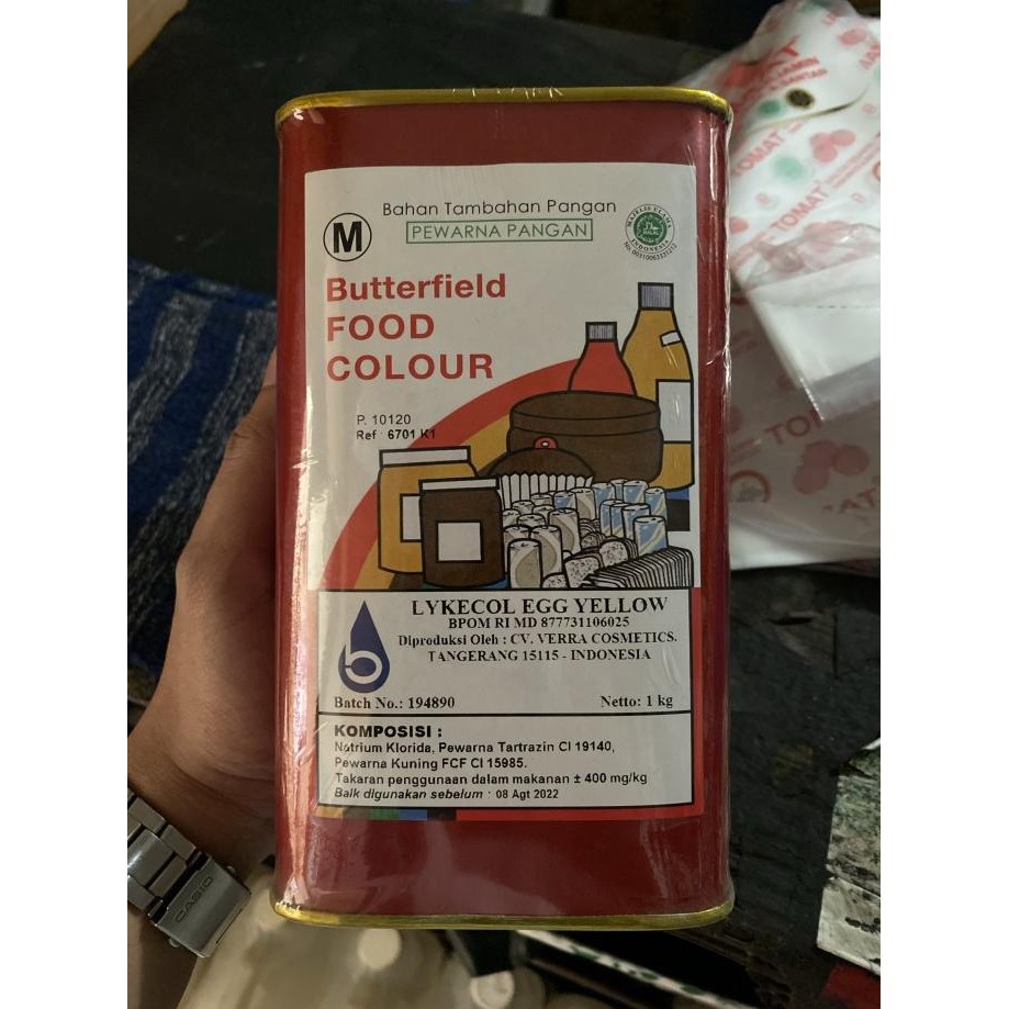 

Promo Butterfield Food Colour Lykecol Egg Yellow COD