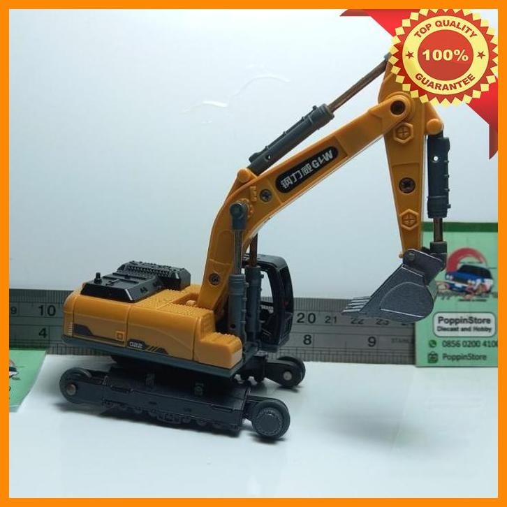 [POP] MINIATUR GLW ALAT BERAT BEKO EXCAVATOR ALLOY BUILDER (SECOND/JUNK)