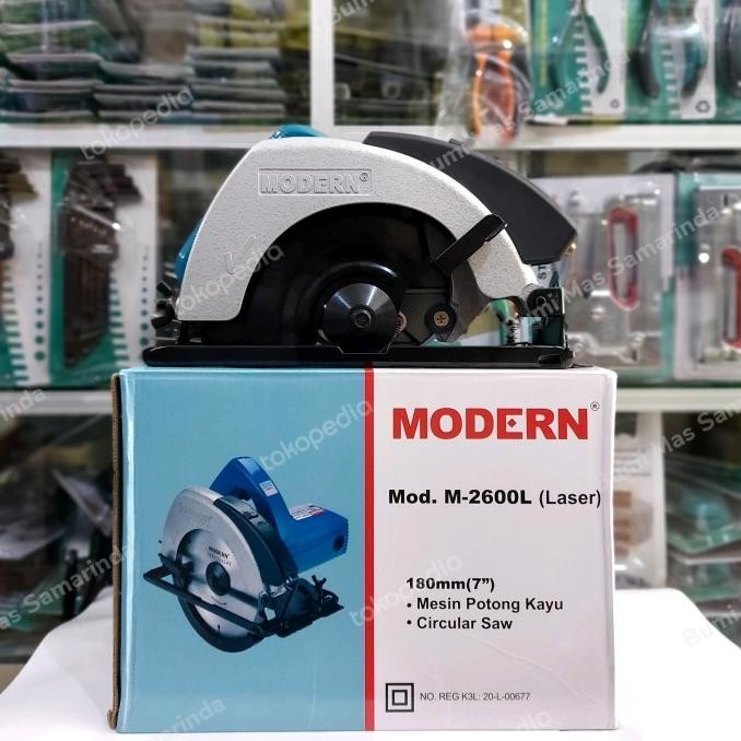 {{{{}}] MODERN MESIN CIRCULAR SAW 2600 / GERGAJI KAYU / CIRCLE MODERN M-2600L