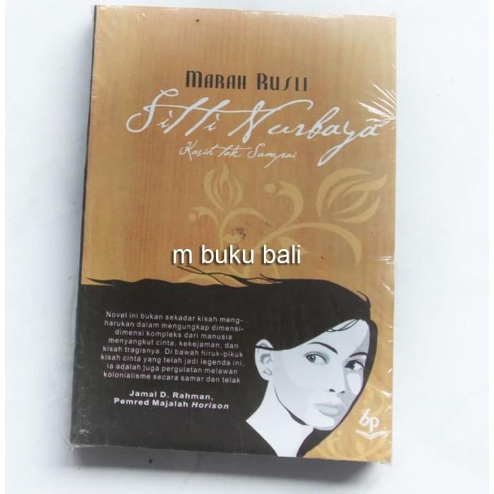 monggo] Sitti Nurbaya-Kasih Tak Sampai