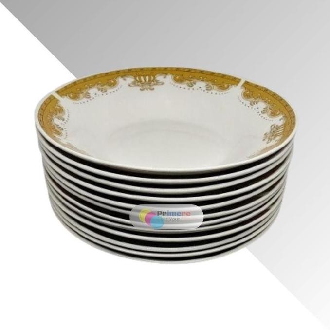 Promo Piring Keramik Aesthetic Set 1 Lusin / Piring Makan Beling Lusinan Kitchenware