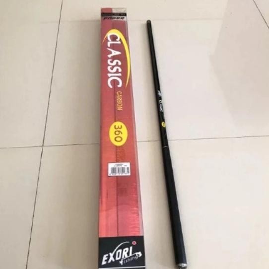 Joran tegek Exori classic 360 cm carbon klasik / clasic
