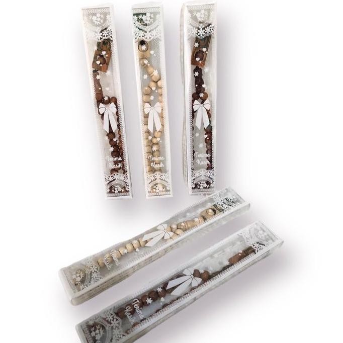 Grosir Souvenir Tasbih Kayu Mika Isi 100 Pcs Muslim