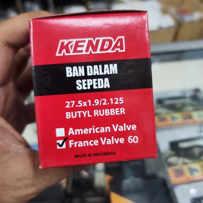ban dalam 27.5 x 190/2125 FV 60 mm kenda ..