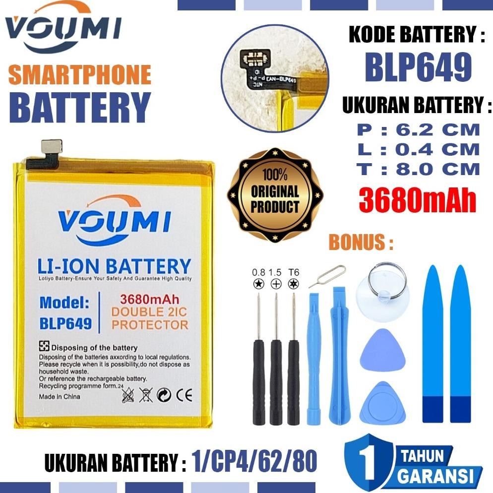 et-98 VOUMI BLP649 Baterai Battery Double IC Power high Capacity Compatible Hp Oppo A83 - A83T - A83