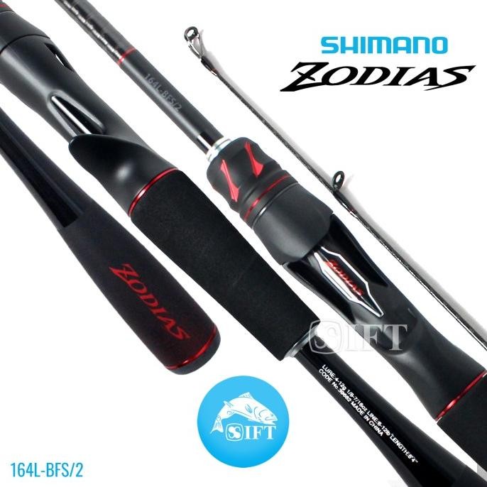 TERBARU - Joran BC SHIMANO ZODIAS 164 166 167 168 1610 172 176 CI4+ Baitcasting