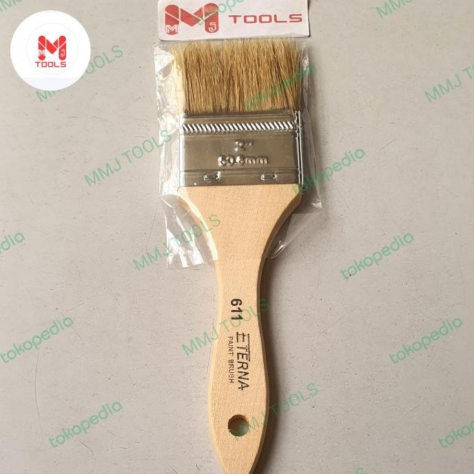 

Kuas Cat ETERNA 611 2" (harga/lsn) - ETERNA Kuas Cat 611 murah