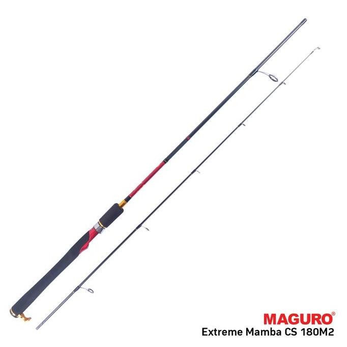 Joran MAGURO EXTREME MAMBA CS | Ring Fuji | 7-17 8-20lbs | 180cm | Spinning | Galatama ~ Indonesia M
