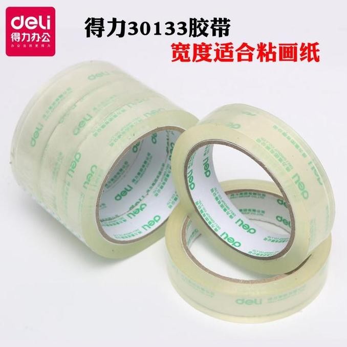 

Deli Sealing Tape Selotip Isolasi Bening 48Mm*100Y/24Mm*30Y/24Mm*60Y 6/12 Gulung/Pack 30239 3013X New Stok