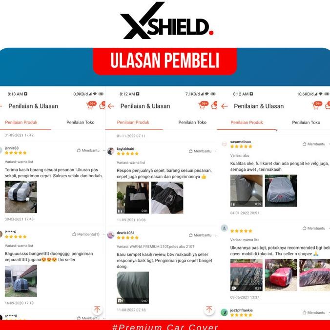 PREMIUM Body Cover Mobil Ertiga Lama Sarung Mobil Ertiga anti air